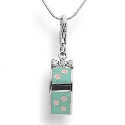 Srebrna zawieszka - charms - GWIZDEK pr. 925