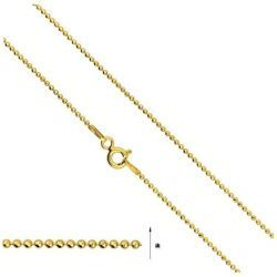 CPLD-1,5 Srebrny łańcuszek POZŁACANE