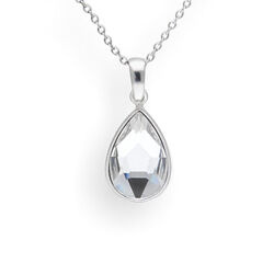 Srebrny naszyjnik whit SWAROVSKI SREBRO 925 CUDO!