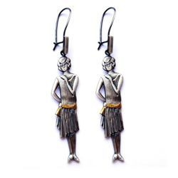 Srebrne kolczyki PANI - SREBRO p. 925