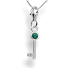 Srebrna zawieszka charms SWAROVSKI KLUCZ  pr. 925