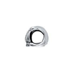 Srebrny beads - koralik modułowy - KOT - pr. 925