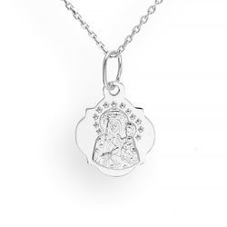 Medalik srebrny Matka Boska Częstochowska - SREBRO