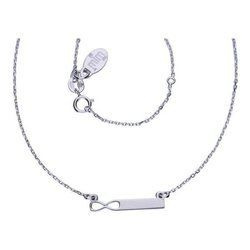 Srebrny naszyjnik - ZNAK NIESKOŃCZONOŚCI - pr. 925