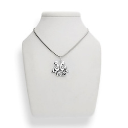  Duża zawieszka znak zodiaku BLIŻNIĘTA SREBRO p925