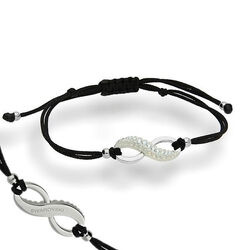 Bransoletka - Swarovski Crystals - NIESKOŃCZONOŚĆ