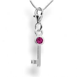 Srebrna zawieszka charms SWAROVSKI KLUCZ  pr. 925