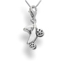 Srebrna zawieszka - charms - WÓZEK - pr. 925