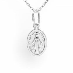 Medalik srebrny Matka Boska Niepokalana - SREBRO