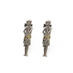 Srebrne kolczyki sztyfty PANI - SREBRO p. 925