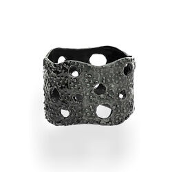 Pierścionek obrączka rękodzieło MARS - p 925 r.14