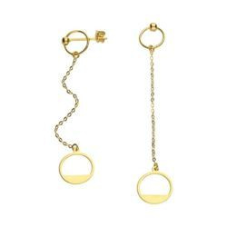 Złote kolczyki KÓŁKA - ZŁOTO pr. 333