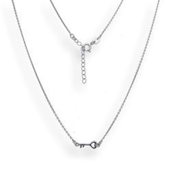 Srebrny naszyjnik celebrytka - KLUCZYK pr. 925