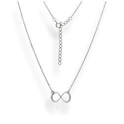 Srebrny naszyjnik - NIESKOŃCZONOŚĆ - pr. 925