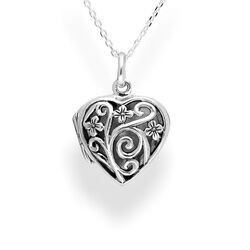 Srebrny naszyjnik SERCE PUZDERKO - GRAWER p 925