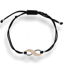 Bransoletka - Swarovski Crystals - NIESKOŃCZONOŚĆ