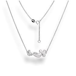 Srebrny naszyjnik cyrkonie - SWEET pr. 925