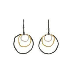 Srebrne kolczyki - koła