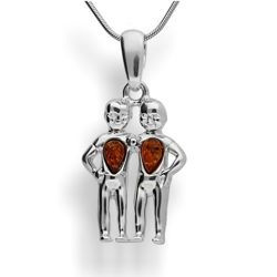 Srebrna zawieszka zodiak BLIŻNIĘTA - SREBRO  p 925