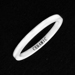 Pierścionek obrączka CERAMIKA - rozmiary