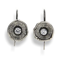 Srebrne kolczyki z cyrkoniami - pr. 925