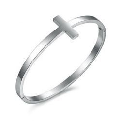 Bransoletka damska - stal jubilerska