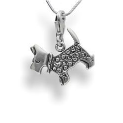 Srebrna zawieszka charms - PIESEK - srebro p. 925