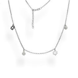 Srebrny naszyjnik celebrytka - KONICZYNY pr. 925