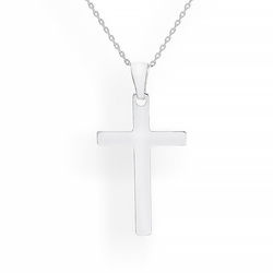 Srebrna wisiorek zawieszka KRZYŻ - SREBRO pr. 925