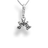 Srebrny charms - KAROCA - pr. 925