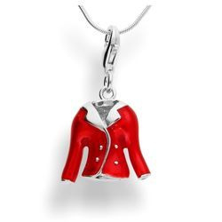 Srebrna zawieszka - charms - MARYNARKA pr. 925