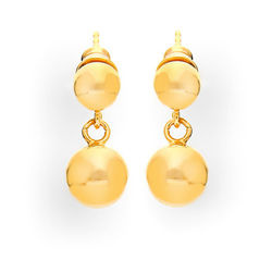 Srebrne kolczyki KULKI -  SREBRO pr. 925