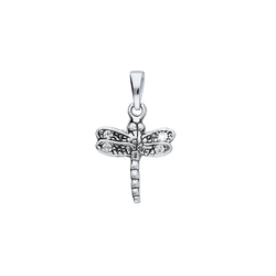 Srebrny charms - ważka - Srebro pr. 925