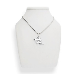 Duża zawieszka znak zodiaku STRZELEC SREBRO p. 925