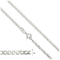 PD-060 Srebrny łańcuszek PANCERKA DIAMENTOWANA