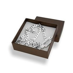 Srebrny Łańcuszek - PANCERKA PL160 - pr. 925