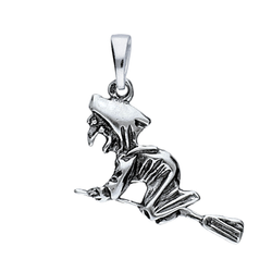 Srebrna zawieszka czarownica - SREBRO p. 925