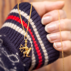 Srebrny naszyjnik ZNAK ZODIAKU LEW - SREBRO p. 925