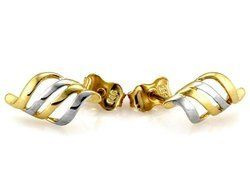 Złote kolczyki - sztyfty - pr. 333