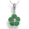 Srebrna zawieszka - charms - KWIAT pr. 925