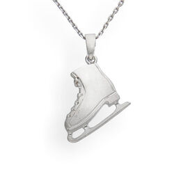 Srebrny naszyjnik ŁYŻWY - SREBRO p. 925