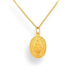 Naszyjnik medalik MATKA BOŻA NIEPOKALANA - pr. 925