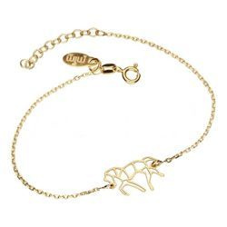 Srebrna bransoletka - celebrytka KOŃ KONIK pr. 925