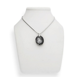 Duża zawieszka wisior with Swarovski - SREBRO 925