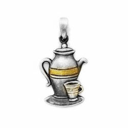 Srebrna zawieszka - Dzbanuszek