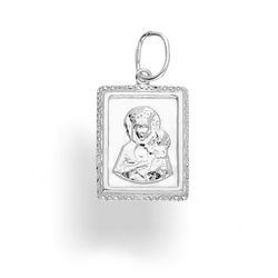 Medalik srebrny Matka Boska Częstochowska - SREBRO