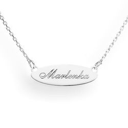 Srebrny naszyjnik IMIĘ - GRAWER GRATIS - pr. 925