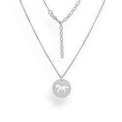 Srebrny naszyjnik KOŃ - SREBRO pr. 925