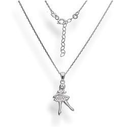 Srebrny naszyjnik celebrytka - BALETNICA pr. 925