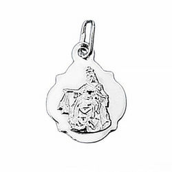 Medalik srebrny Matka Boska Szkaplerzna - SREBRO